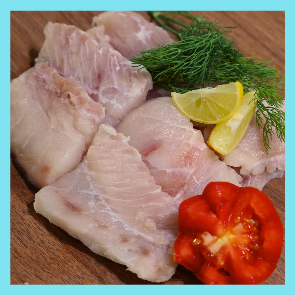 1 KG Boneless Red Snapper Fish Fillets (Frozen)
